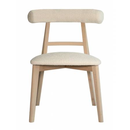 krzesło tapicerowane MILANO K71w baranek